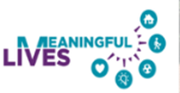 Meaningful Lives matter logo