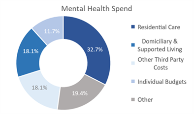 Mental Health Spend Chart